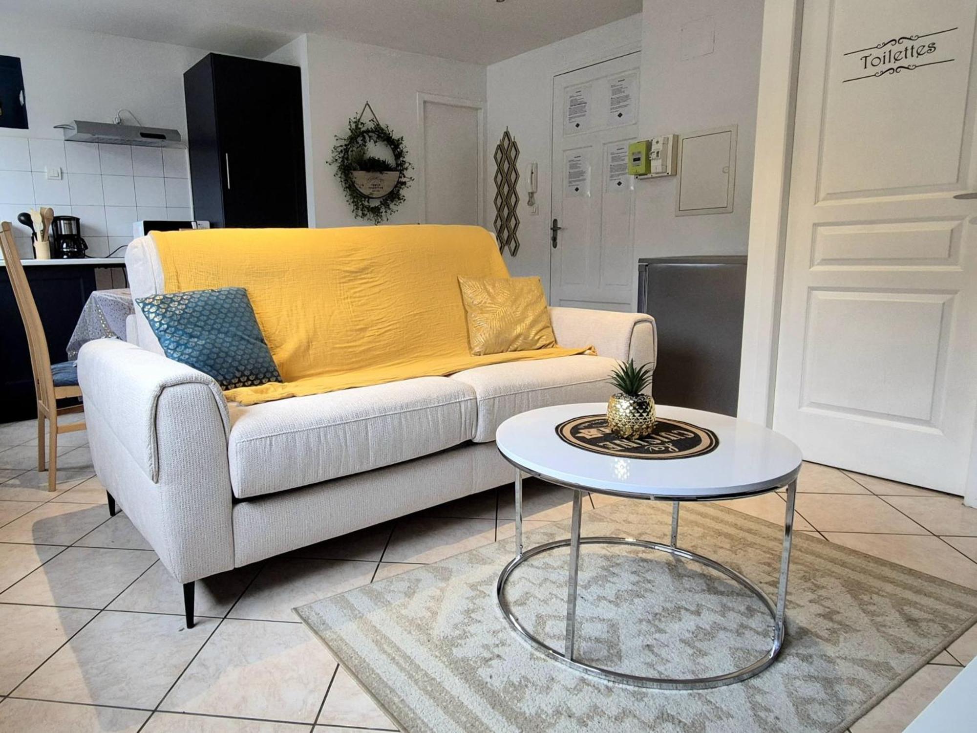 Apartamento Le Refuge Bleu Et Or Lourdes Exterior foto